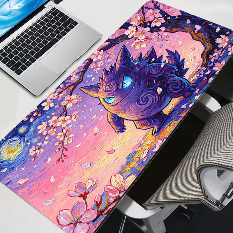 Keyboard Laptop Accessories - Cherry Blossoms Pokemon Large Mouse Pad