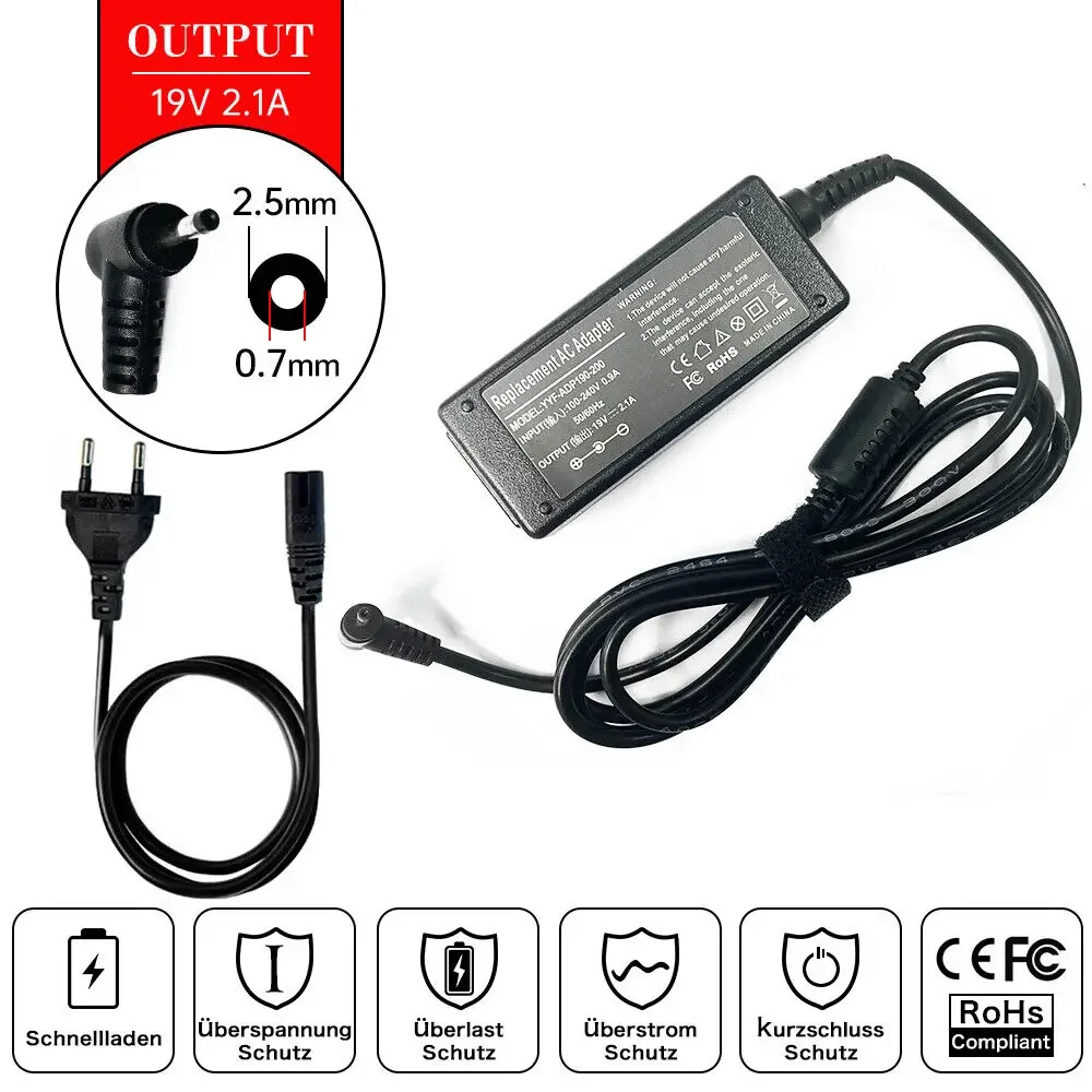 19V 2.1A 2.5mm*0.7mm Laptop AC – обзор и цена Laptop Accessories Shop