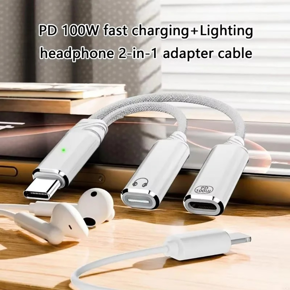 USB C Splitter 2 in 1 Headphon – обзор и цена Apple Accessories Laptop