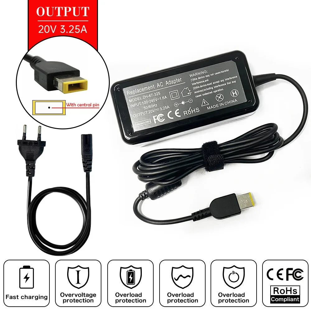 20V 3.25A Laptop AC Adapter Ch – обзор и цена Laptop Accessories Shop