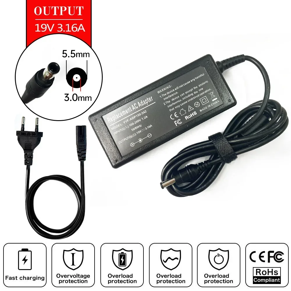 19V 3.15A/3.16A 60W Laptop Ac  – обзор и цена Laptop Accessories Shop