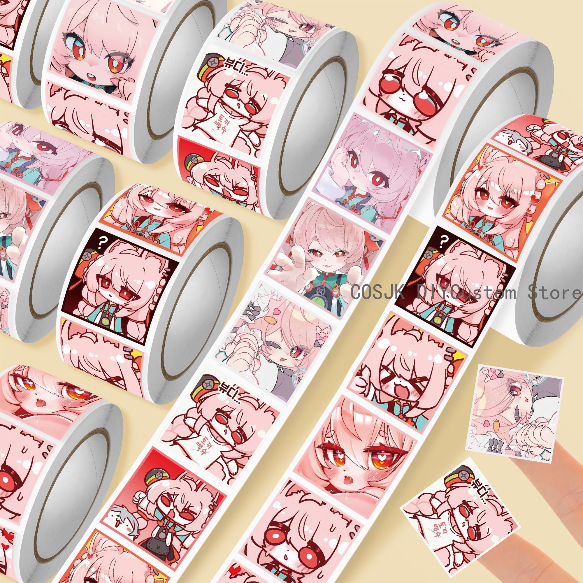 500Pc/Roll Anime Zenless Zone  – обзор и цена Laptop Accessories Gifts