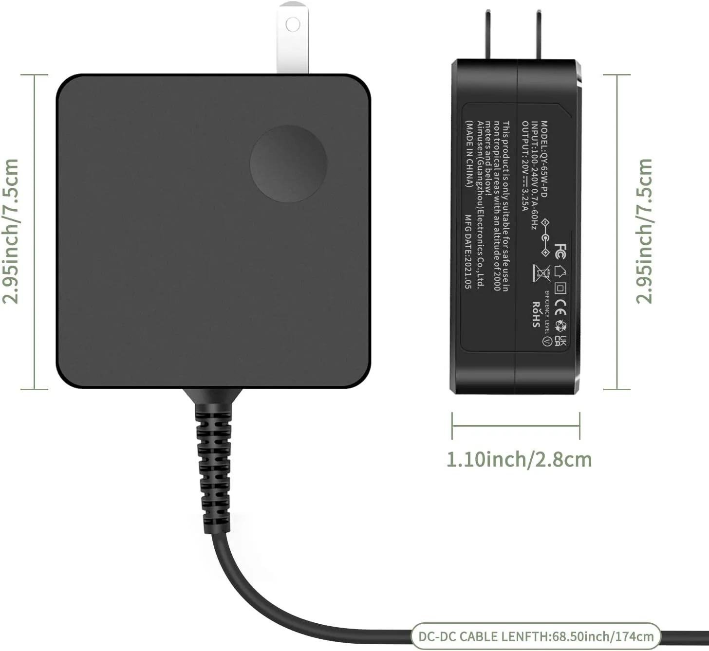 20V 3.25A 65W Laptop Ac Adapte – обзор и цена Laptop Accessories Shop
