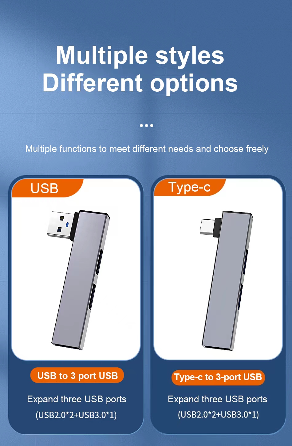 USB  HUB 3.0 3 Port Multi USB  – обзор и цена Apple Accessories Laptop