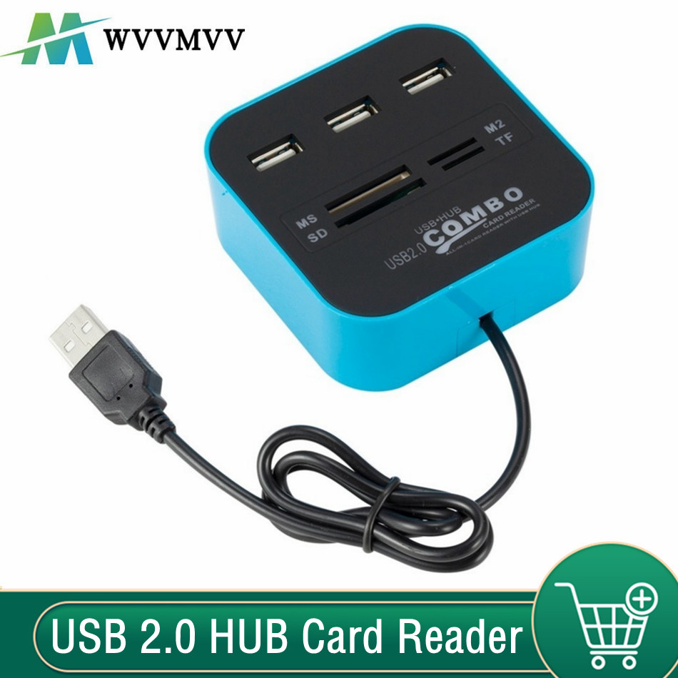 WvvMvv 3 Ports USB 2.0 Hub Com – обзор и цена Laptop Accessories All In One