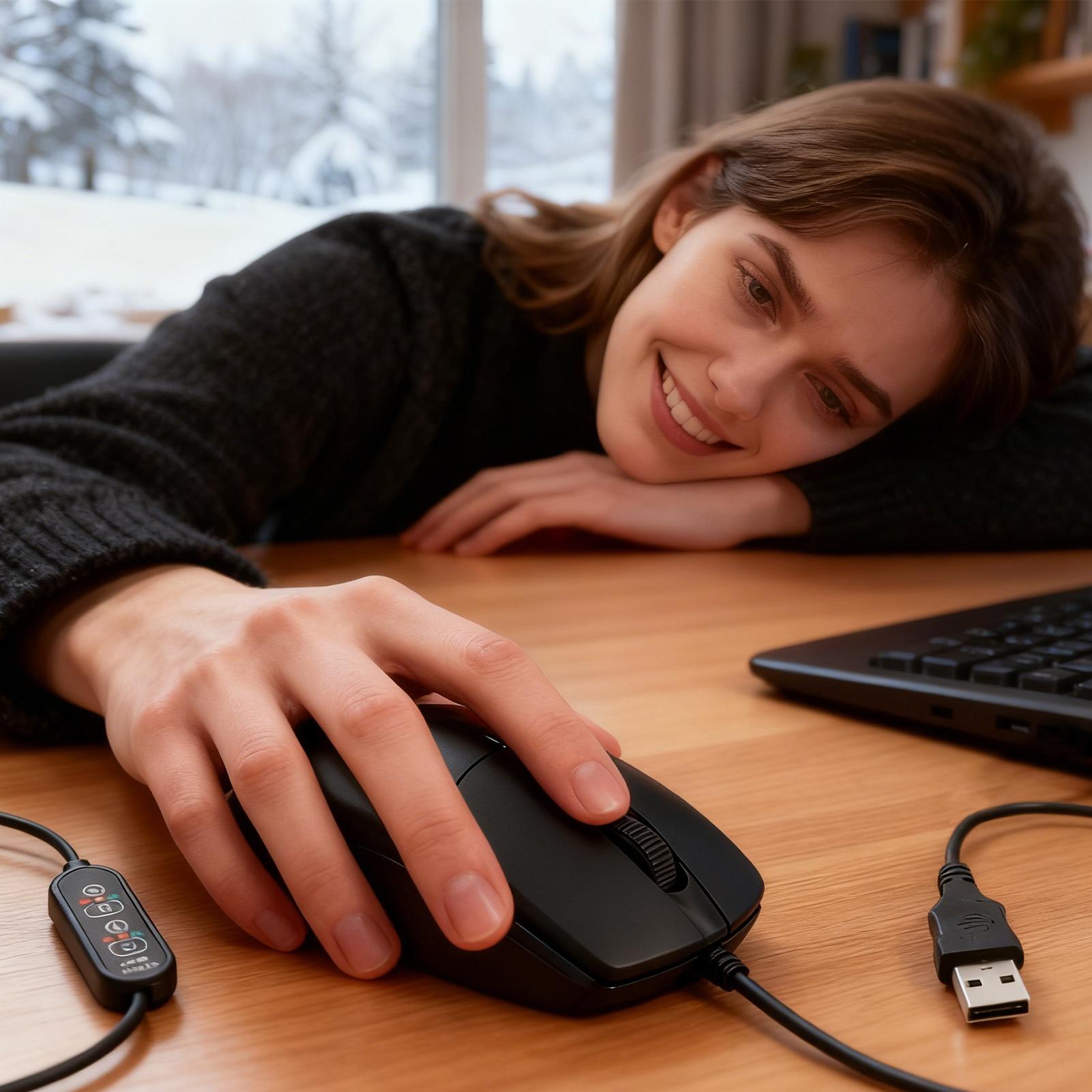 Heated Computer Mouse Winter L – обзор и цена Laptop Accessories Shop