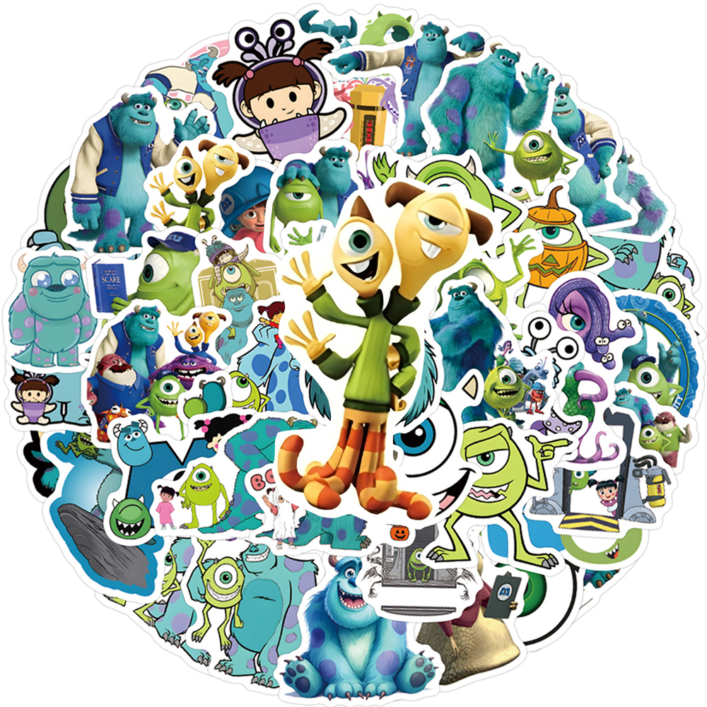 60pcs Disney Funny Anime Monst – обзор и цена Laptop Accessories Gifts