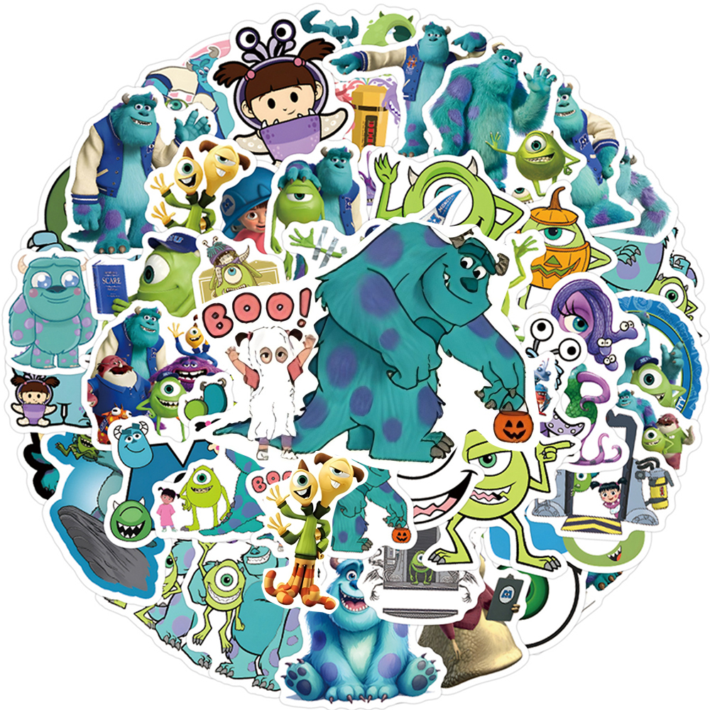 60pcs Disney Funny Anime Monst – обзор и цена Laptop Accessories Gifts