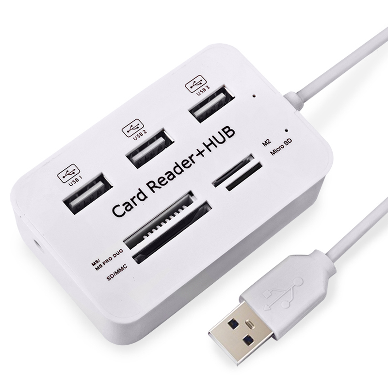 USB Hub 2.0 3 Ports TF Micro S – обзор и цена Laptop Accessories All In One