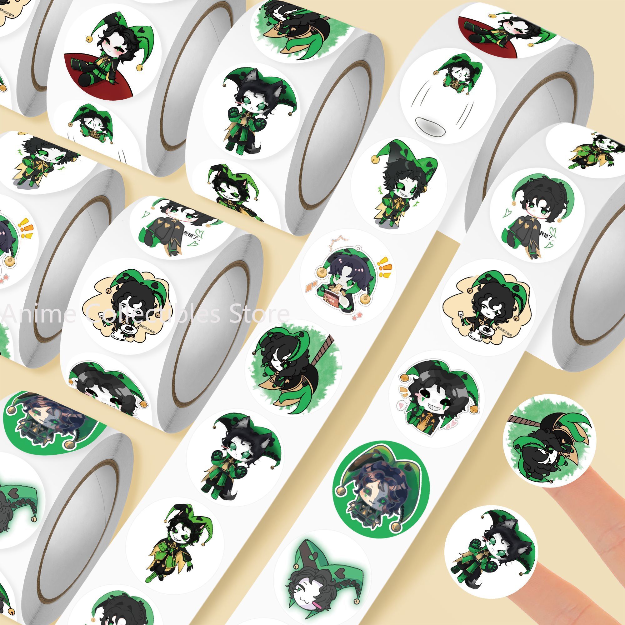 500Pc/Roll Anime The Freak Cir – обзор и цена Laptop Accessories Gifts