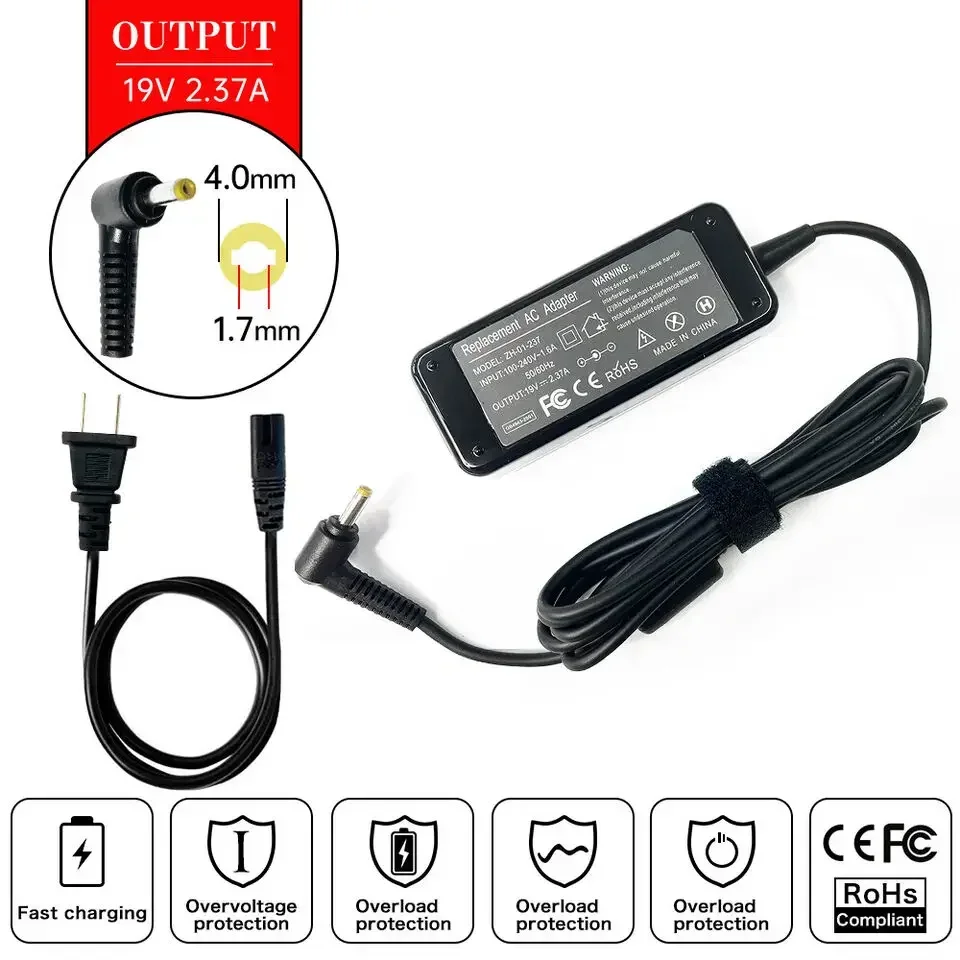 19V 2.37A 45W 4.0mm*1.7mm Lapt – обзор и цена Laptop Accessories Shop