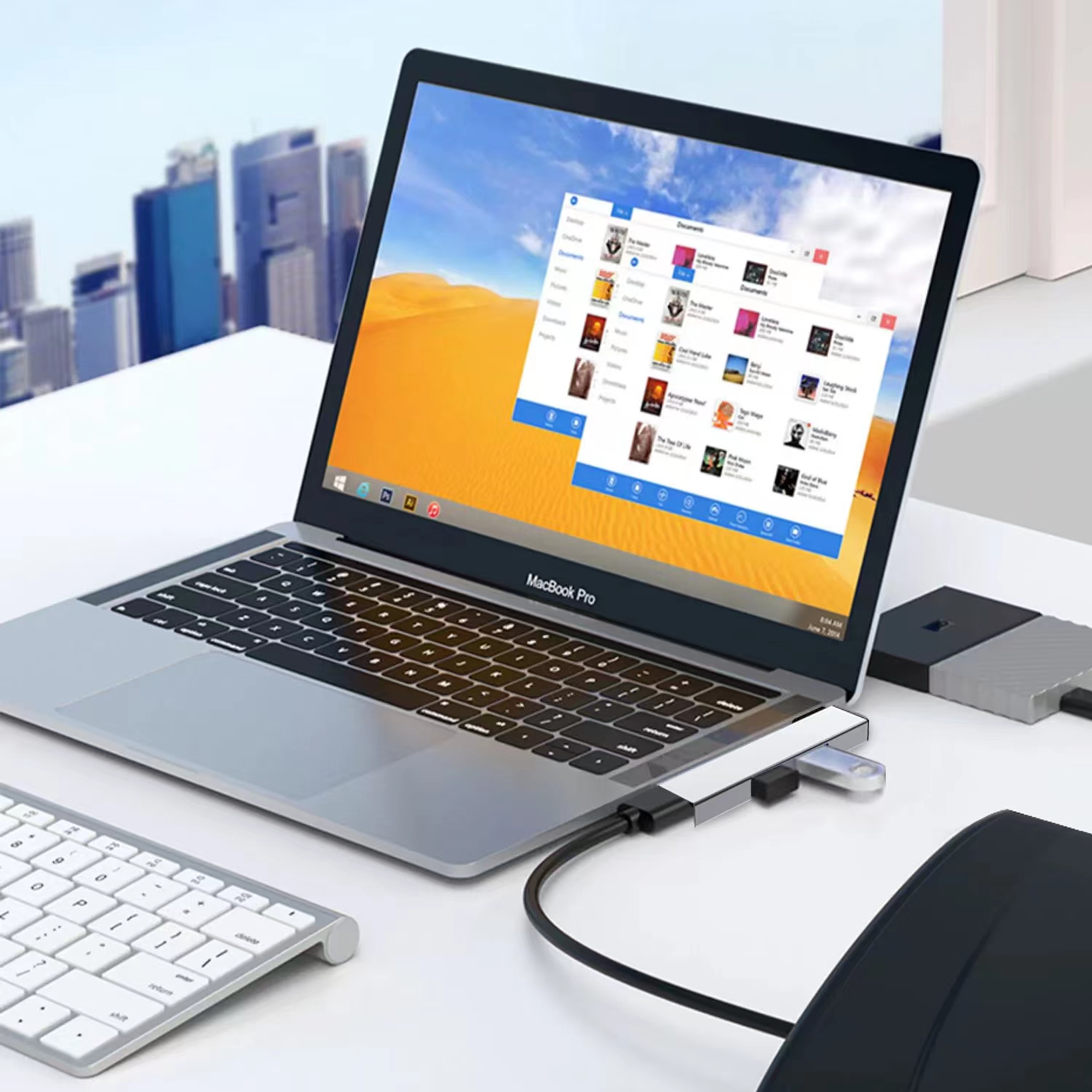 USB C HUB 3.0 Type C 3.1 3 Por – обзор и цена Apple Accessories Laptop