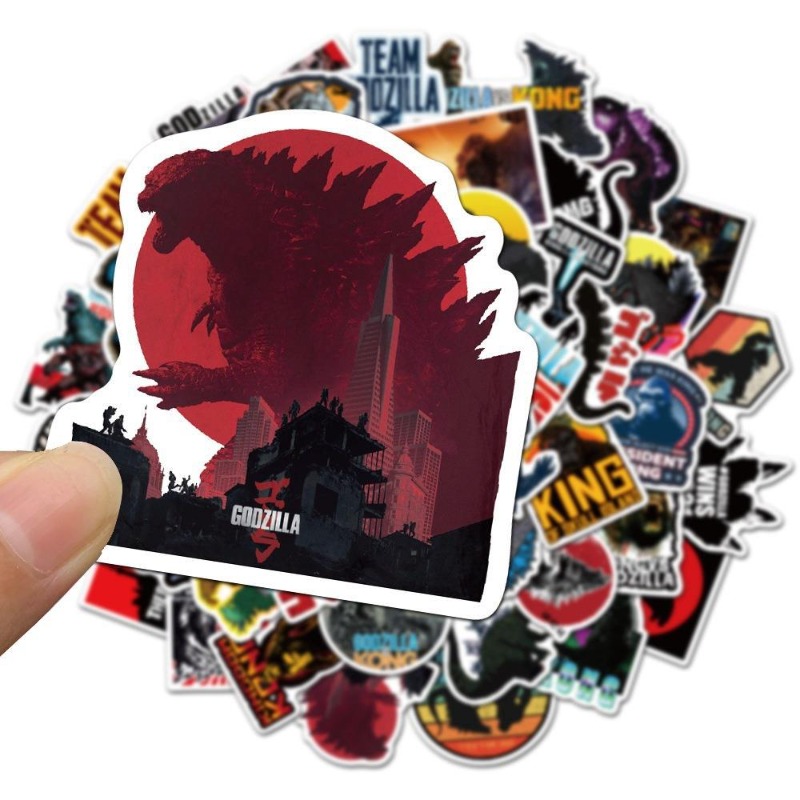 50pcs/set Movies Godzilla Vs.  – обзор и цена Laptop Accessories Gifts